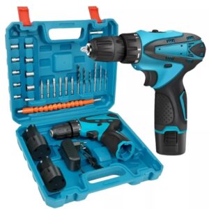 Furadeira Parafusadeira À Bateria de Lítio 12V